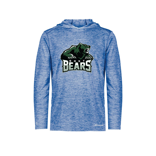 [FOLHCGRY-AS-LOGO1] Decker Men's Charge Hoodie (Adult S, Royal, Logo 1)