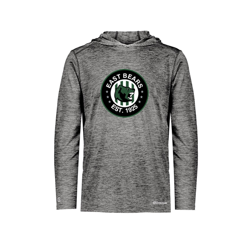 [FOLHCGBK-YS-LOGO3] Decker Youth Charge Hoodie (Youth S, Black, Logo 3)