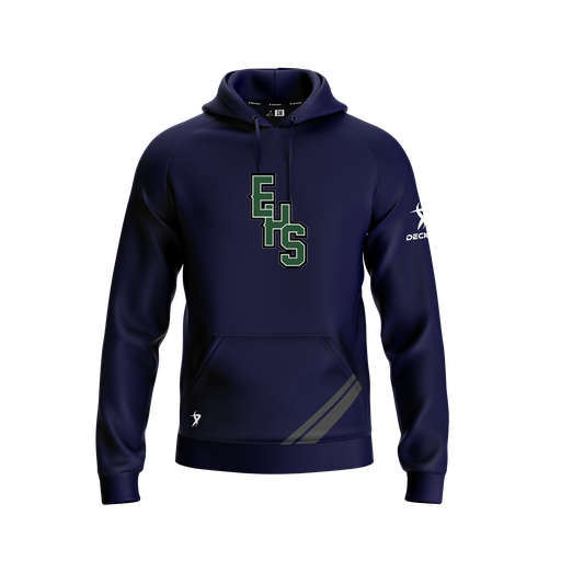[FOLHSMNV-YXS-LOGO2] Decker Summit Hoodie (Youth XS, Navy, Logo 2)
