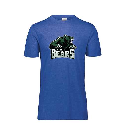 [FTSCUBNV-AS-LOGO1] Decker Men's Tri-Blend T-Shirt - Short Sleeve (Adult S, Navy, Logo 1)