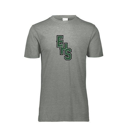 [FTSCUBGY-AS-LOGO2] Decker Men's Tri-Blend T-Shirt - Short Sleeve (Adult S, Gray, Logo 2)