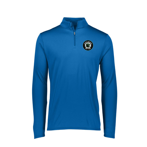 [FTLQFLRY-FAXS-LOGO3] Ladies Flex-Lite 1/4 Zip Shirt (Female Adult XS, Royal, Logo 3)