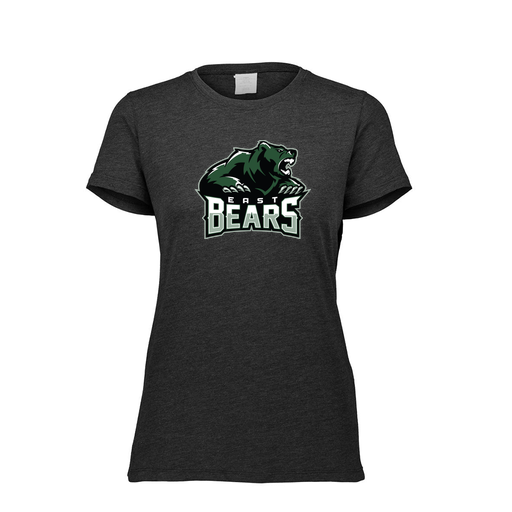 [FTSCUBBK-FAXS-LOGO1] Decker Women's Tri-Blend T-Shirt - Short Sleeve (Female Adult XS, Black, Logo 1)