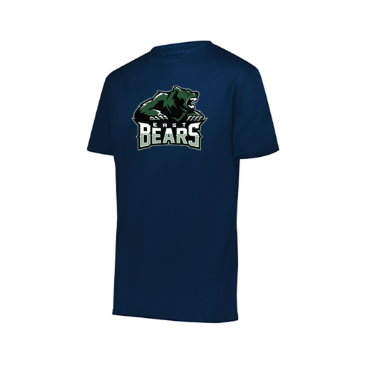 [222818.065.S-LOGO1] Men's Movement Dri Fit Shirt (Adult S, Navy, Logo 1)