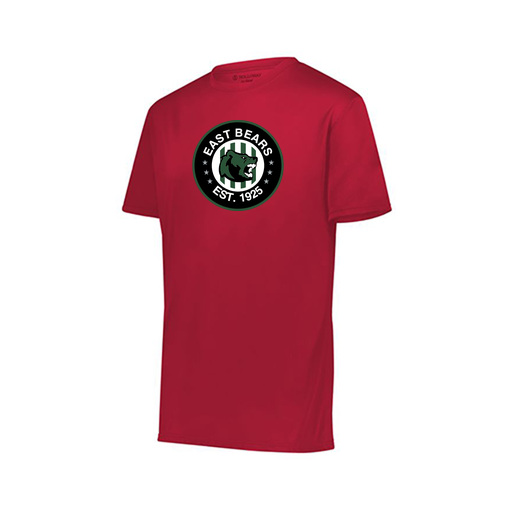 [222818.083.S-LOGO3] Men's Movement Dri Fit Shirt (Adult S, Red, Logo 3)