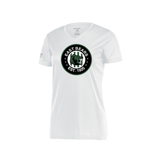 [222820.005.S-LOGO3] Ladies Movement Dri Fit Shirt (Female Adult S, White, Logo 3)